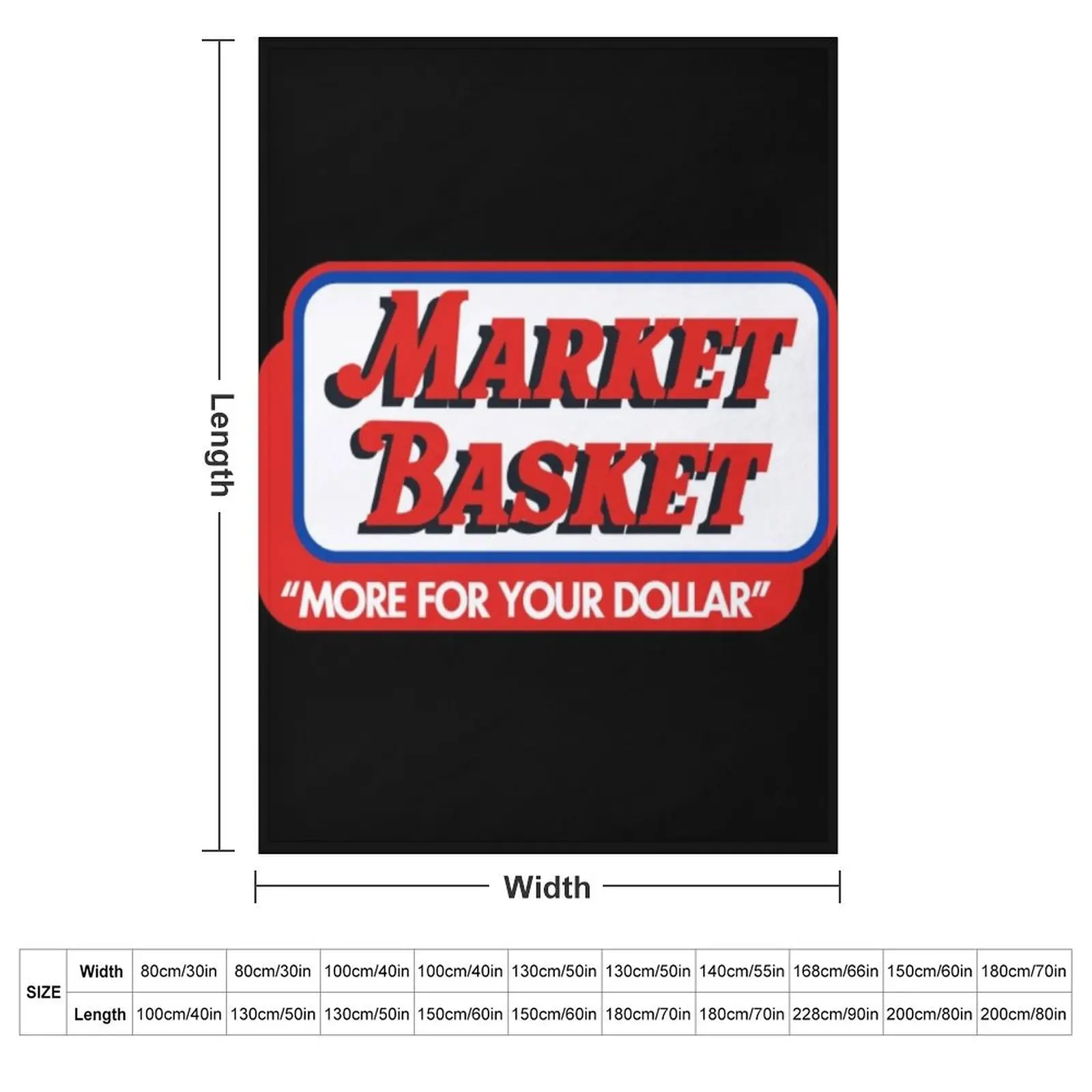 Market Basket Supermarket Throw Blanket Decorative Sofa for sofa valentine gift ideas Decorative Throw Furry Thin Blankets