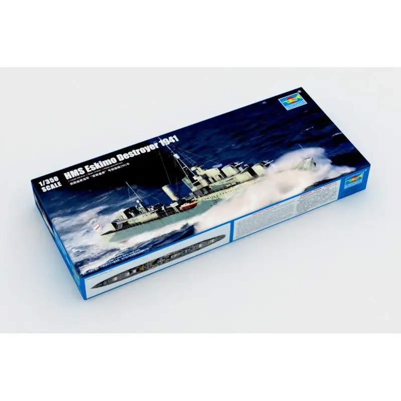 

Trumpeter 05331 1/350 HMS Eskimo Destroyer 1941 г. — набор масштабной модели