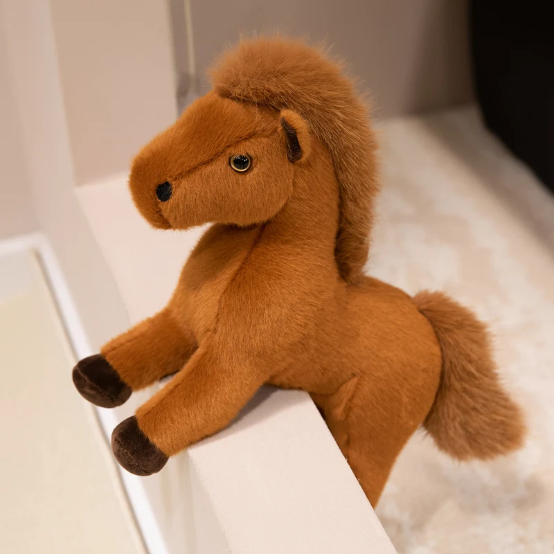 22/30/40 centimetri Del Fumetto Del Cavallo Della Peluche Carino Pony Farcito Giocattolo Cavallo Sveglio Soffici Bambola Morbida Kawaii Room Decor Per Bambini regalo di compleanno di Natale