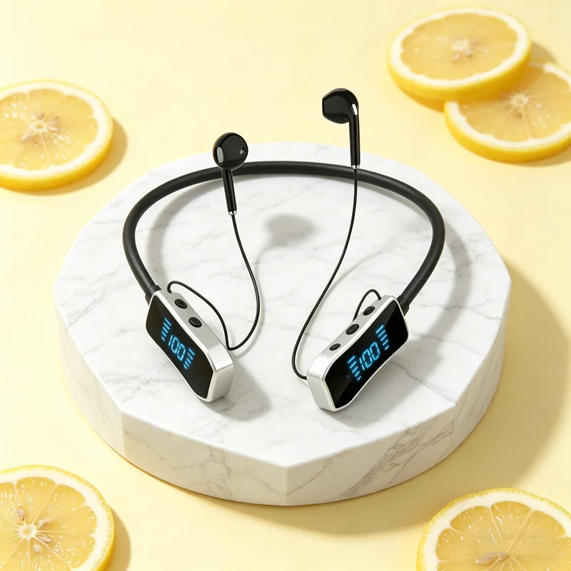 TWS Wireless Headphone Bluetooth Earphones Magnetic Neckband Sport Waterproof Blutooth Headset with Mic Noise Cancell