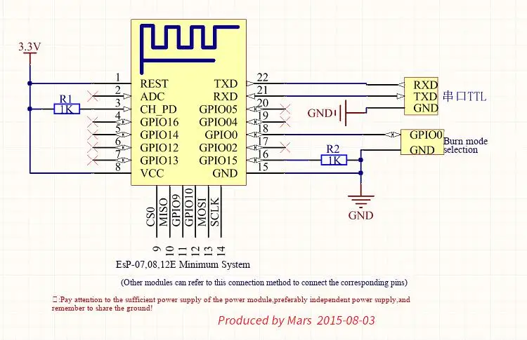 ESP8266 serielle Schnittstelle WIFI Fernbedienung drahtloses WLAN-Modul ESP-12E ESP-12F ESP12S – Detail 3