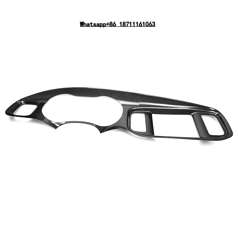 Carbon Fiber Car Interior Accessories Center Console Dashboard Frame for Dodge Charger 2015-2023 Trims Dashboard Kits