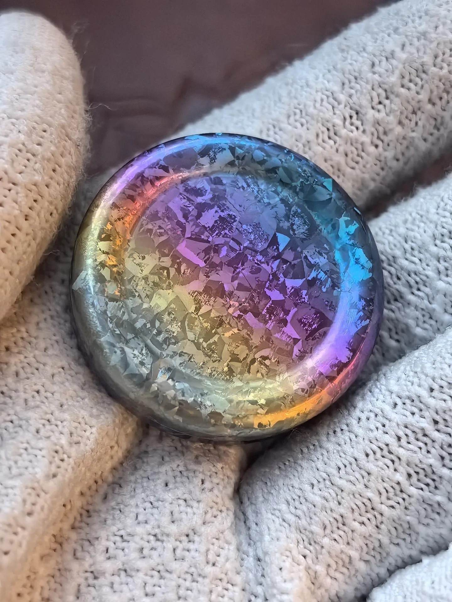 ACEDC Milk Cap Mini Macaron Push Coin EDC, decompression toy