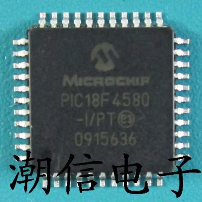 

free shipping PIC18F4580-I/PTQFP-44 10PCS