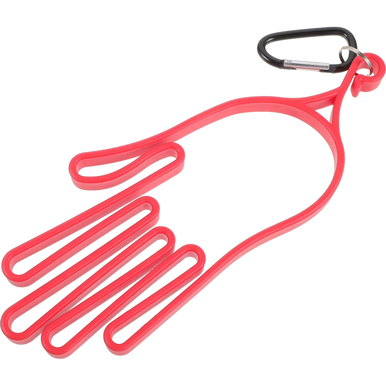 2Pcs Golf Glove Holders Convenient Glove Hanging Racks Palm Contour Design Prevents Wrinkles Enhances Drying Storage Golf
