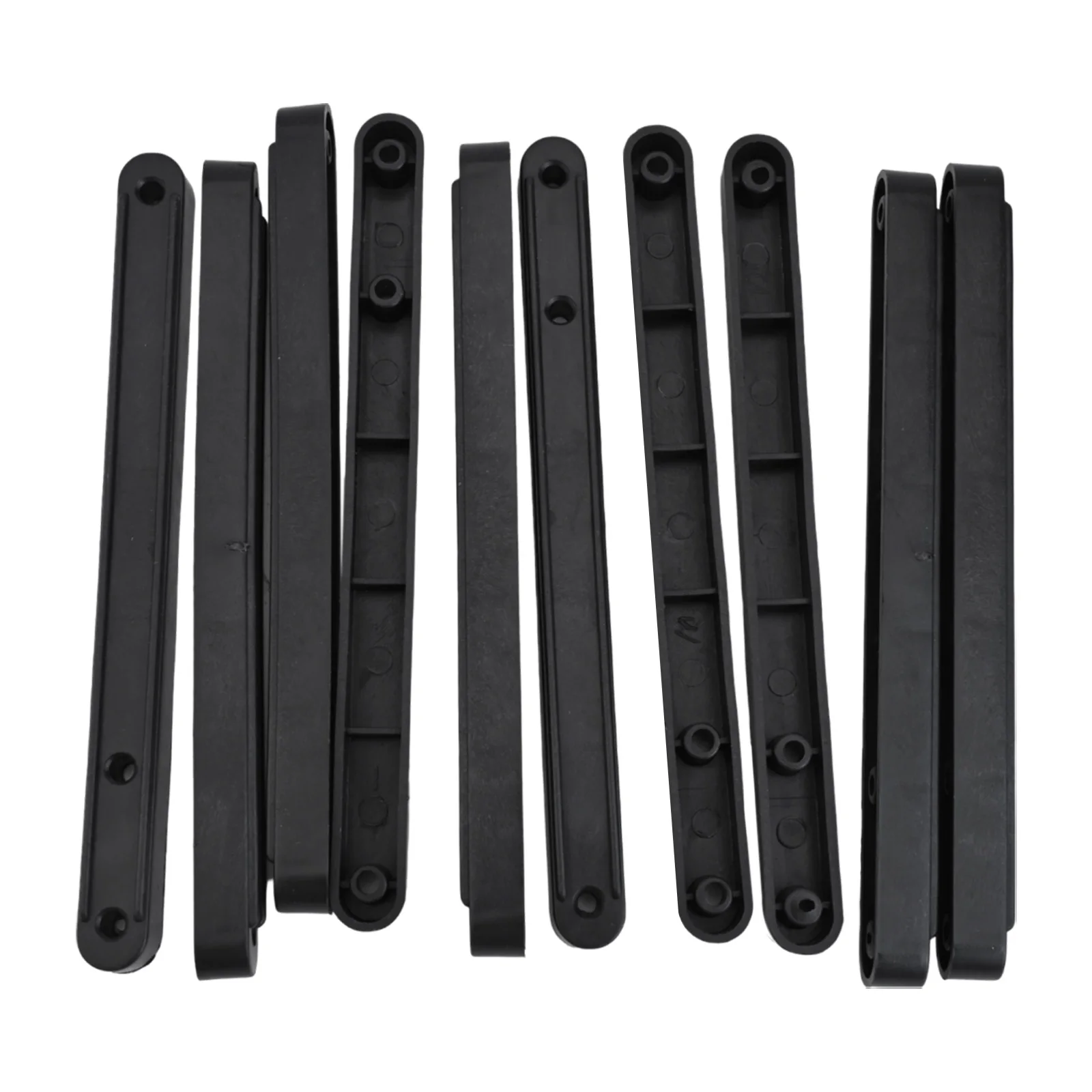10 Pcs Draw Rail Plastic Drawer Slides 180/235/298mm Draw Runners Replacement For Cabinet Cupboard Drawer Runners