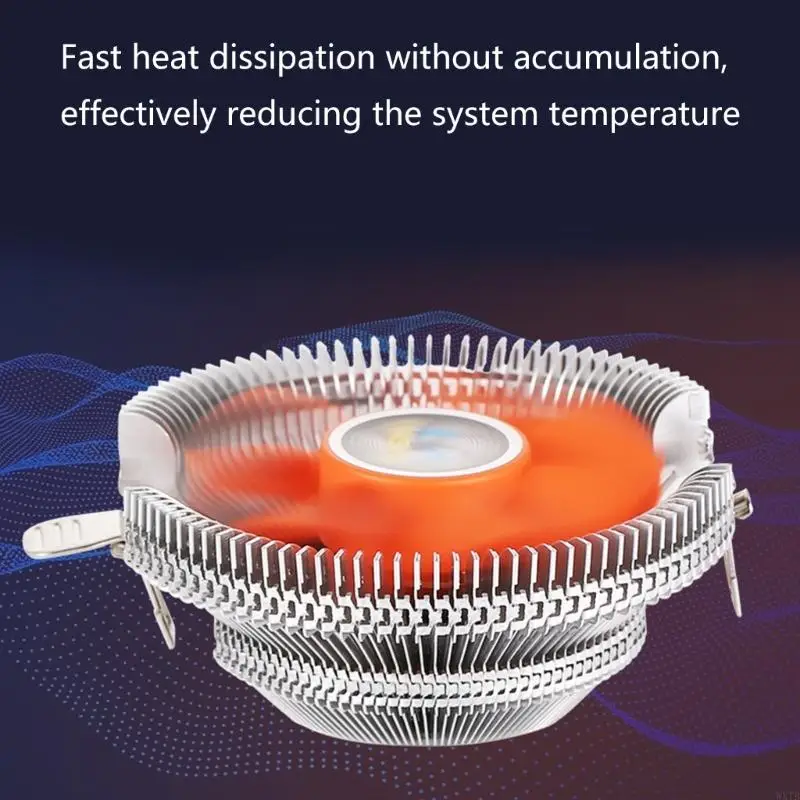 ЦП Охладитель CPU CPU CPU HEATSINK 2200 об / мин