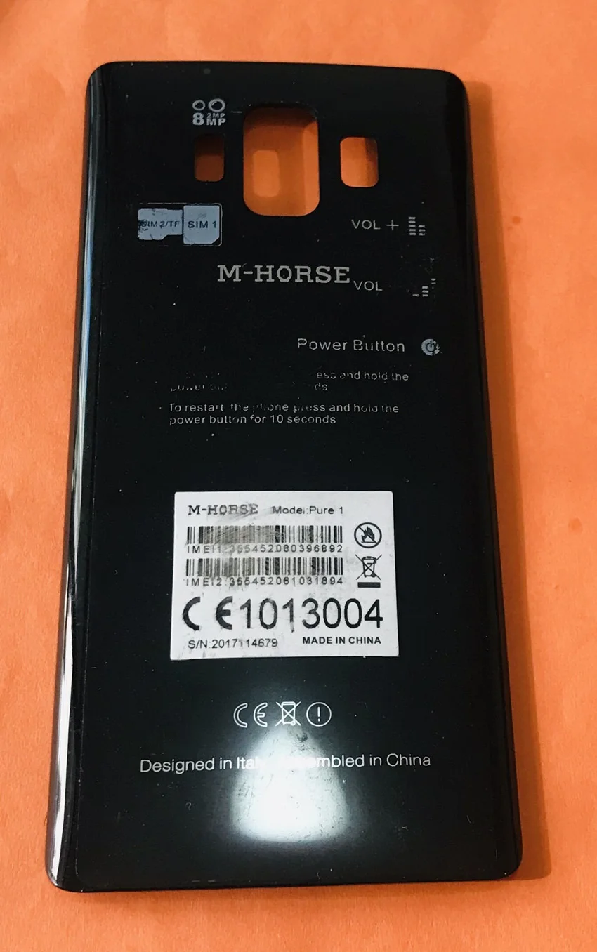 

Original Protective Battery Case Cover for M-Horse Pure 1 MTK6737 Quad Core