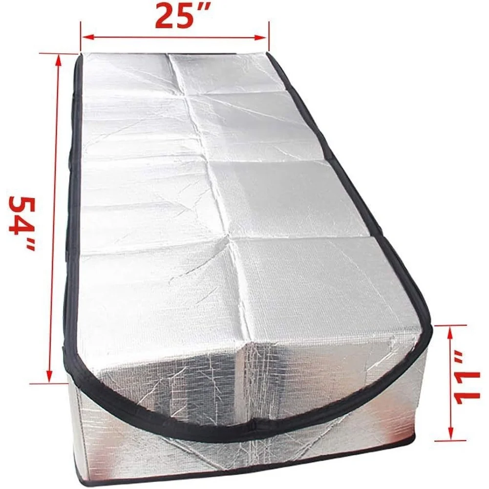 Modern Style Household Aluminum Foil Attic Stair Insulation Cover Thermal Barrier Dust Heat Insulation Protector Home Accessory