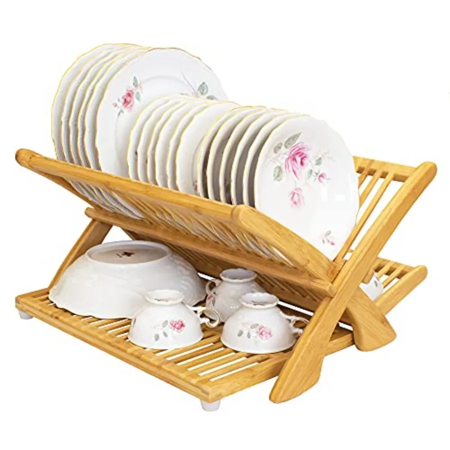 

Eco Collapsible Bamboo Dish Drying Rack