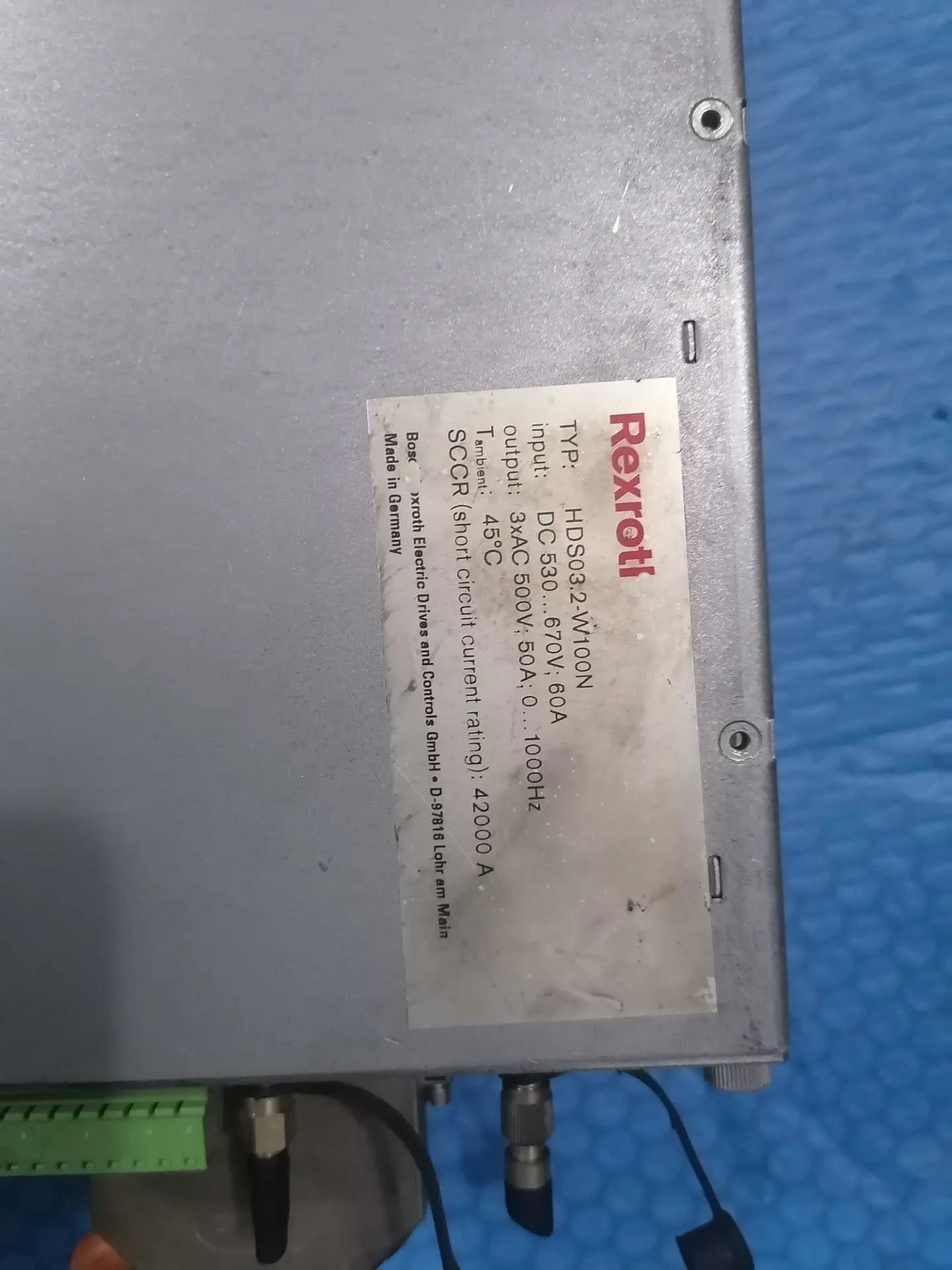 Servoazionamento HDS03.2-W100N-HS12-01-FW per Rexroth