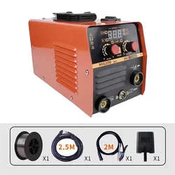 220V/110V Mig Welder No Gas Gasless Welding Machine Fit 1.6mm 3.2mm Flux Core For Household Soldering 5000W