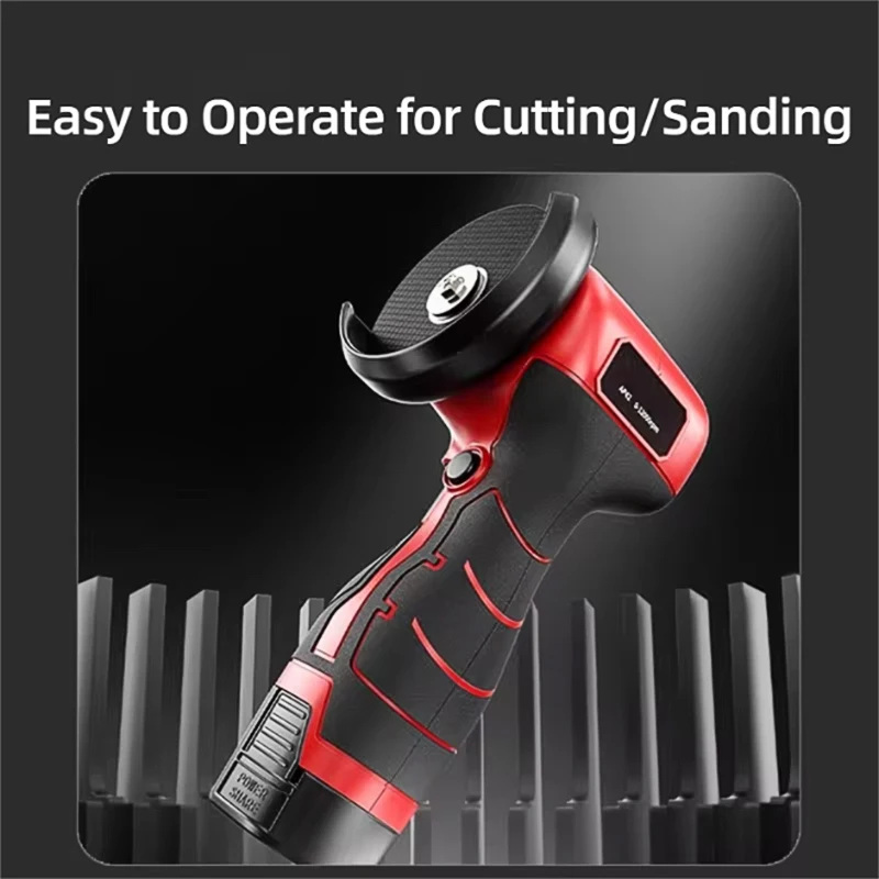 JB 16.8V 28000 RPM Cordless Angle Grinder/Polisher Rechargeable Diamond Cutting Bench Grinder Power Tool