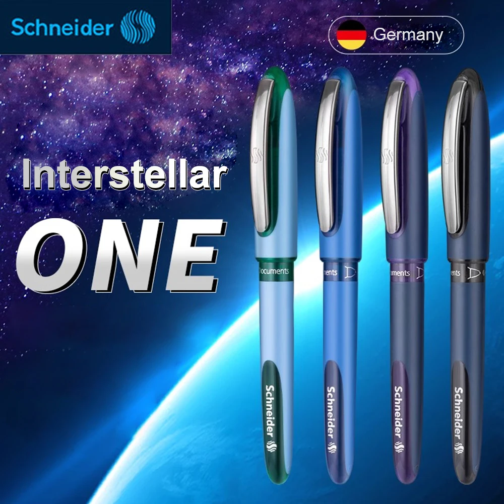 5pcs German Schneider Gel Pens Star ONE Straight Liquid Ball Pen 0.3/0.5/0.6/1.0mm Large Capacity Color Writing Office Supplies
