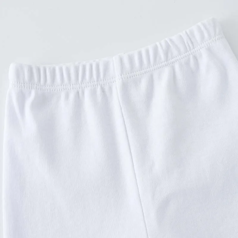 Baby Pants 100% Cotton Solid Color Casual Jogger Pants for Newborn Infant Toddler Boys Girls Elastic Waist Trousers 0-24 Months