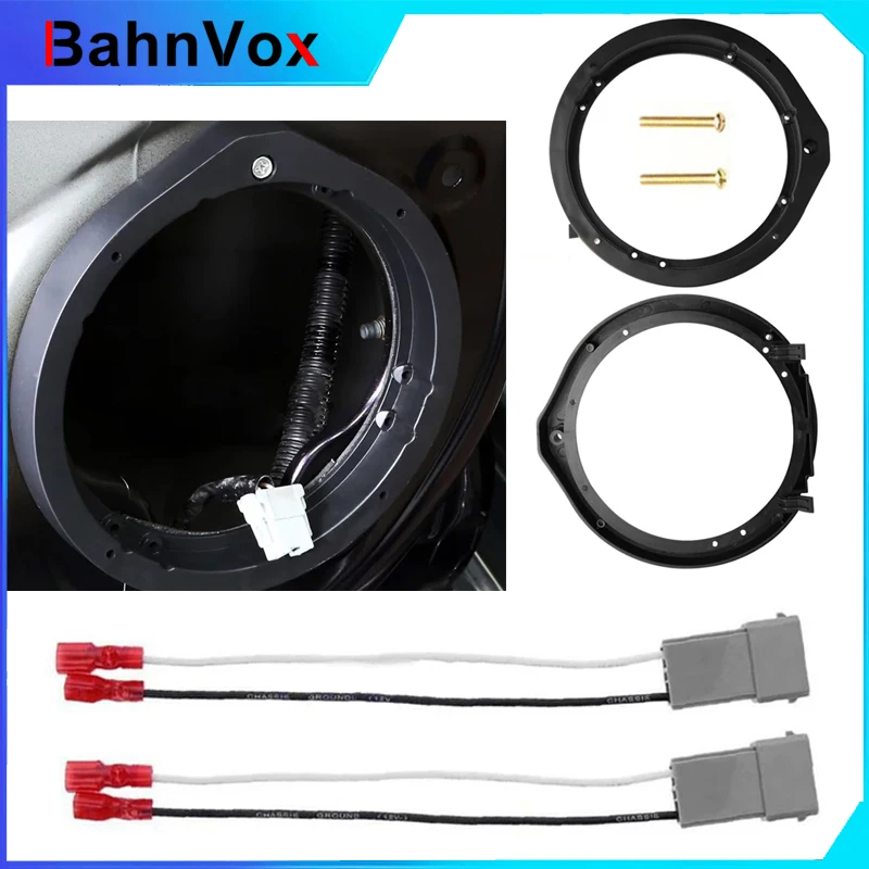 Bahnvox 6.5inch Car Speaker For Honda For Civic For Odyssey For Insight Adapter Board With Wiring Harness