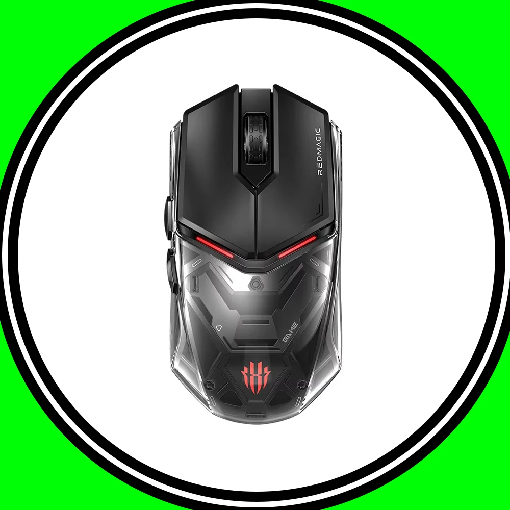 Nubia GS001S Gaming Mouse Three Mods Nordic Chip 8K PixArt PAW3395 Sensor Wireless Mouse Low Delay Light Weight Mouse Gamer