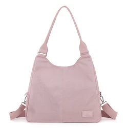 Borse da donna in Nylon resistente all'usura borsa a tracolla borsa a tracolla borsa a tracolla con tasche multistrato con manico superiore da viaggio femminile