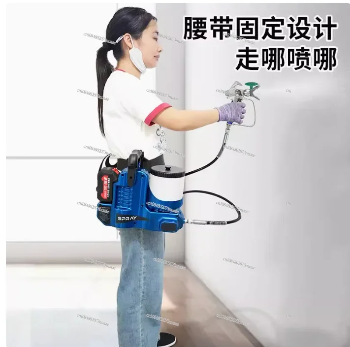 

Small High-pressure Airless Spraying Machine Backpack Lithium Electric Battery Airless Paint Sprayer Machine