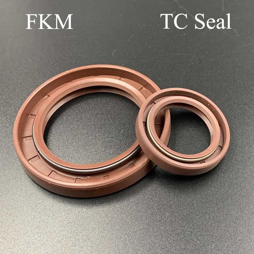 

70*88*8/12 70x88x8/12 70*92*12 70x92x12 Brown Fluoro FKM Fluorine Rubber Spring Two Lip TC Gasket Radial Shaft Skeleton Oil Seal