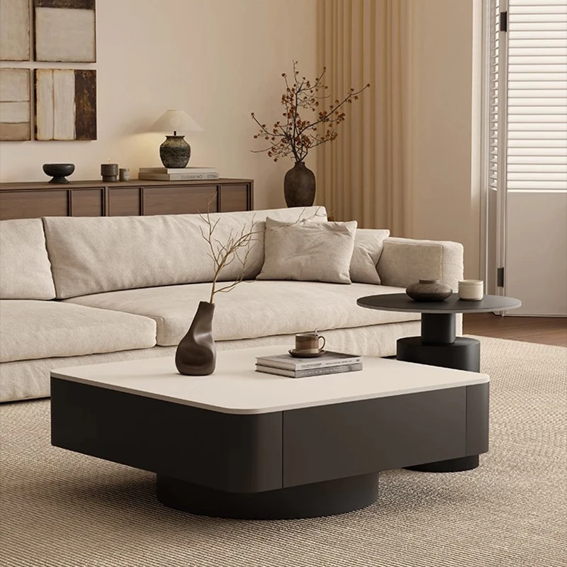 

Elegant Space Saving Side Table Luxury Simple Coffee Tables Creative Premium Mobili Arredamento Casa Living Room Furniture