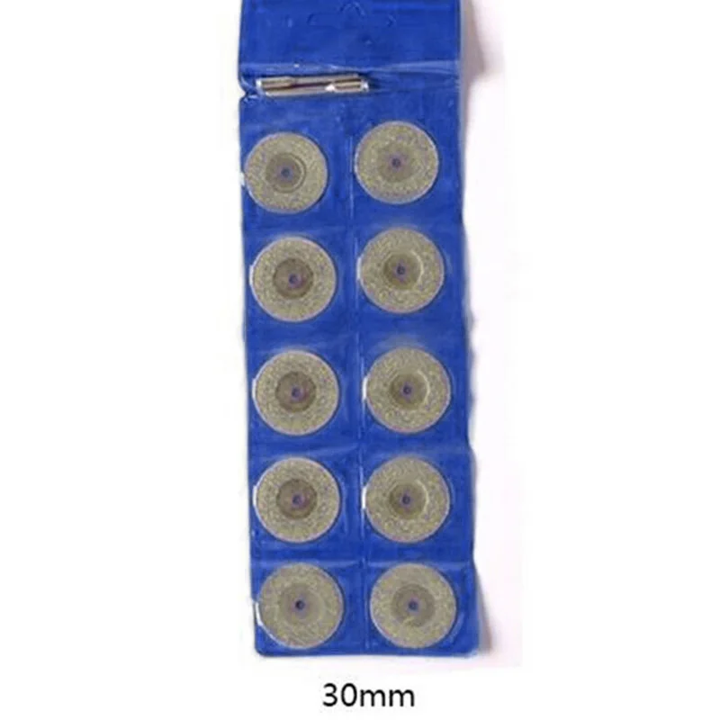 +2 Mandrels Grinding tool 10pcs Accessory Cutting Diamond Disc Rotary Saw Blade Wheel Kit Mini Set High Quality