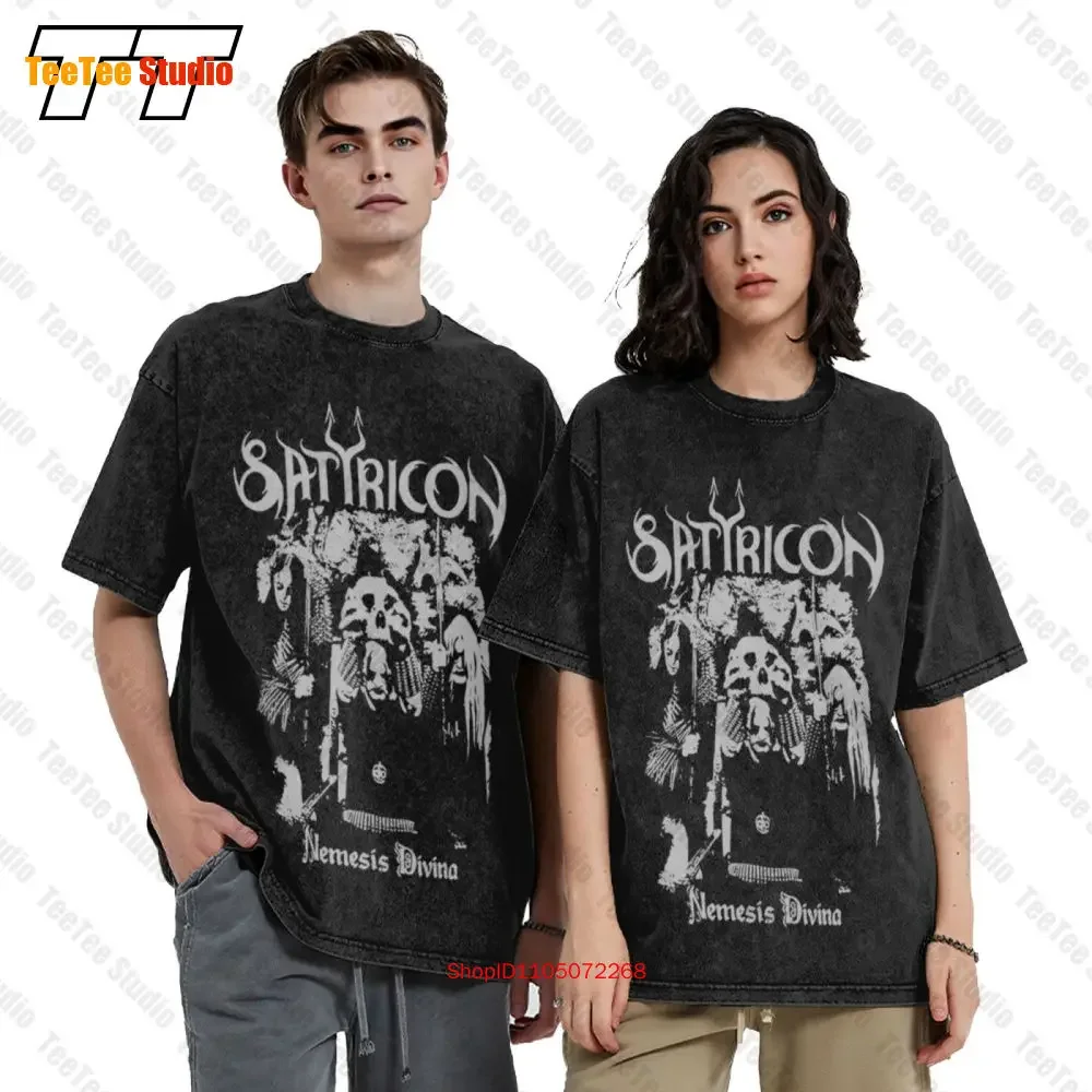 Satyricon 'Nemesis Divina Reduced Vintage Oversized T-Shirt ZK1Z