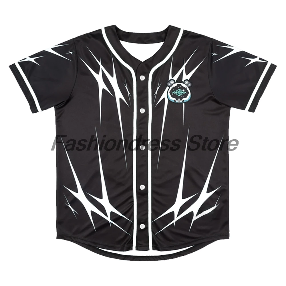 Slander Astro Jersey Baseball Jacket Shirts 2026 Music Festival Short Sleeve Button-up Tee Women Men Streetwear Tops