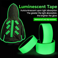 Luminous Tape Green Self-adhesive Tape Night Vision Glow In Dark Safety Warning Security Stage Home Decoration Tapes