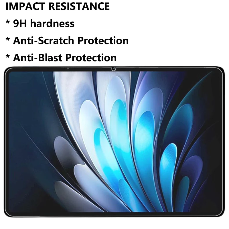 

2 шт. для vivo Pad 5 Pro закаленное стекло Защитная пленка для экрана для vivo Pad5 Pro 2.5D против царапин HD дуговая пленка