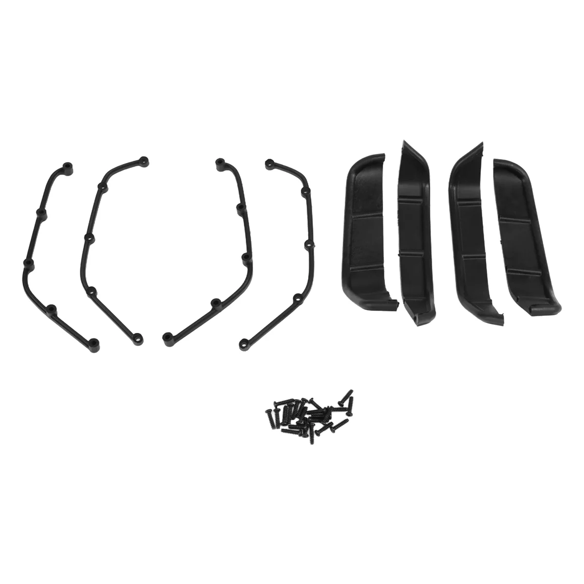 Guardabarros RC 1/10 para RC Crawler RC4WD JEEP Wrangler AXAIL Scx10 Body