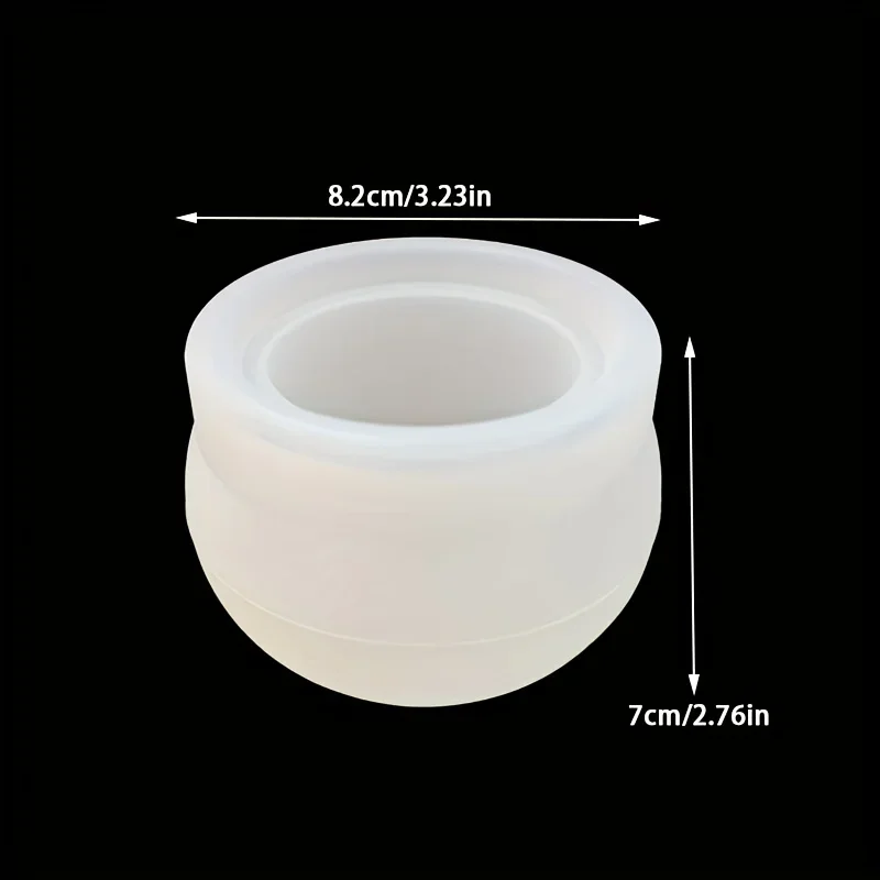 Silicone Flower Pot Molds, Resin Molds, Epoxy Molds, Scented Candle Molds, Small Succulent Flower Pots, Wall Hanging Flower Pots, Vintage Pottery Molds, Handmade DIY Container Molds, Epoxy Resin Making Molds view 6