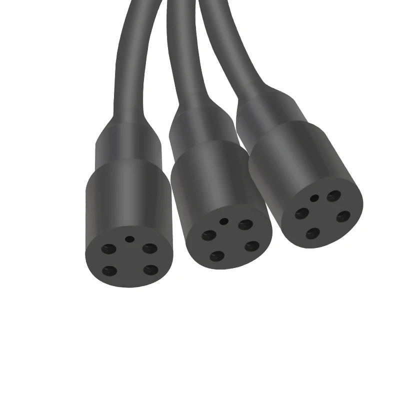 IL4F Underwater Connectors 4 Contacts Seacon Connector Circular Plug Electrical Connection For Subsea Camera Systems