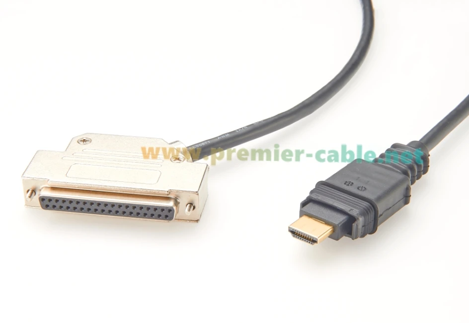 FTSI EAC 472578A für Netzwerkkabel High-Definition-Multimedia-Interface Stecker auf DB37 Buchse Kabel – Detail 4
