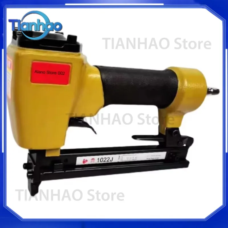 Multifunctional Pneumatic Staple Gun for 1022J Code Nail Gun Book Sewer Leather Fabric Carton Wood Air Nailer Stapler