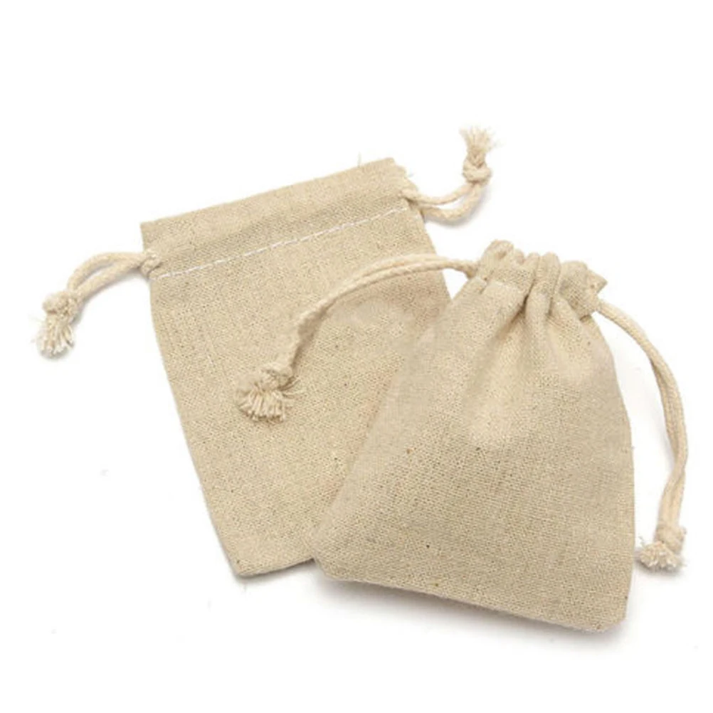 

50 Pcs Drawstring Sack Gift Bags Pouch Birthday for Presents Multifunction Jewelry Storage