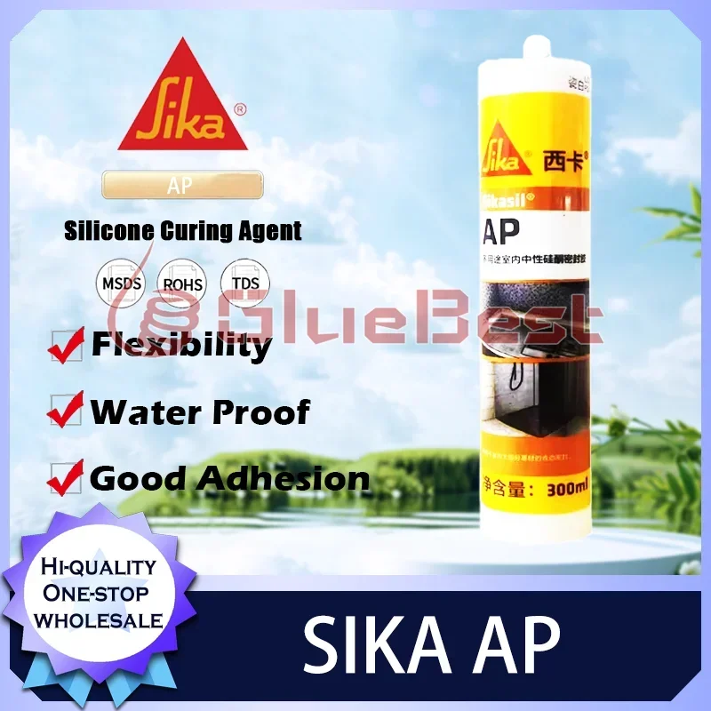 Sika AP Neutral Curing Agent Waterproof Multi-Purpose Solution for Indoor Sealing Grouting and Edge Finishing Original Product