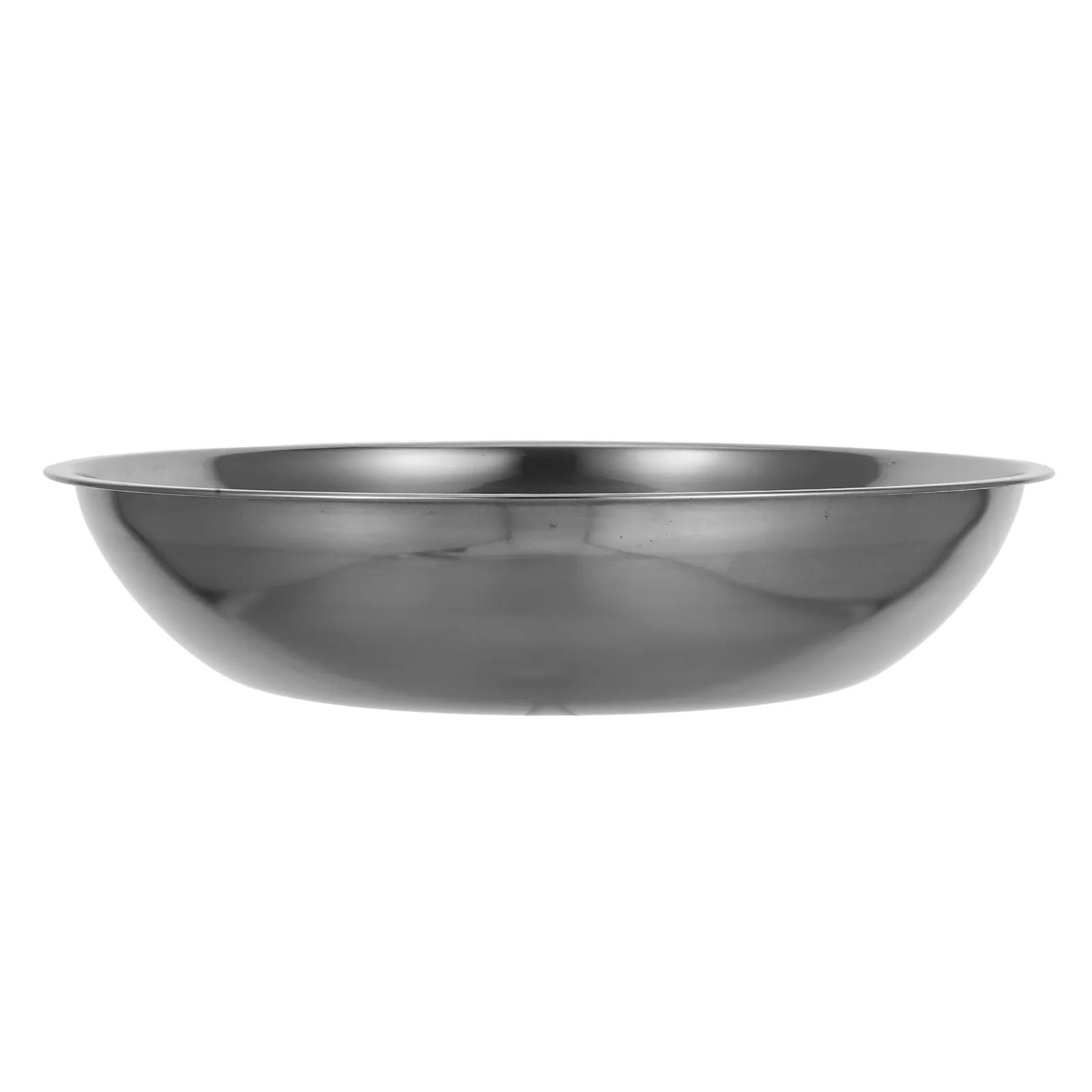 25Cm Electronic Scale Tray Stainless Steel Weighing Pan for Home Bakery Kitchen Use Accurate Food Particle Liquid Weighing Tool