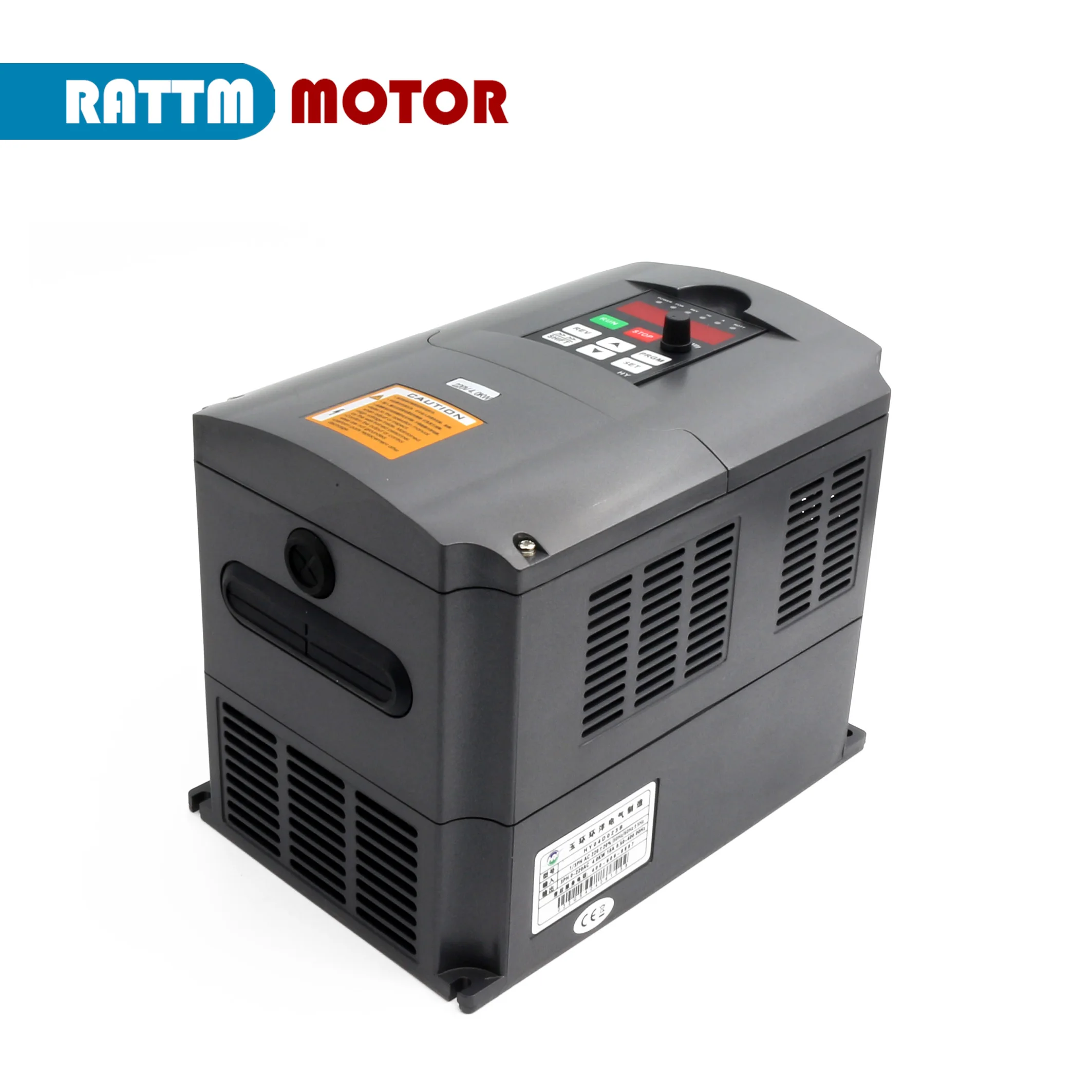 【EU】HY Huanyang 4KW 220V / 380V HY04D023B Inverter VFD Variable Frequency Drive Single Phase Input 220v and 3 Phase Output