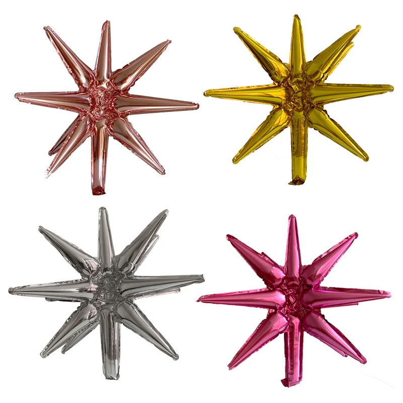 بالونات فويل نجمي للأطفال ، بالونات هواء ، ستاربوست ، وردة ، ذهب ، فضة ، ذهب ، انفجار ، عيد ميلاد ، عيد ميلاد ، ديكور زفاف ، 1: 2 كريسماس ، 5: #2