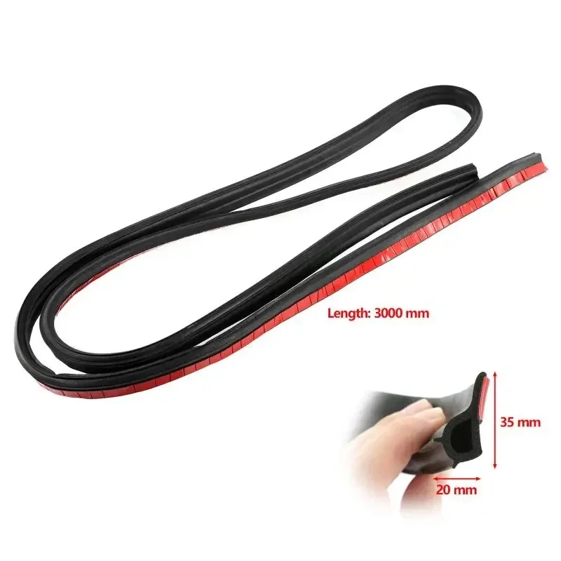 High Quality 5m PVC Universal Truck Bed Rubber Sealing Strip Insulation Trim Accessories 5