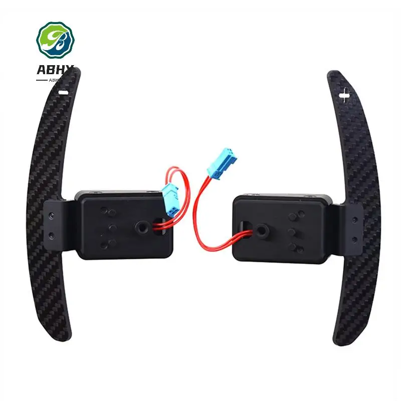 

ABHY-Car Steering Wheel Shift Paddle Magnetic Carbon Fiber Paddle Shifter Extensions For BMW 1 2 3 4 5 6 7 8 Series