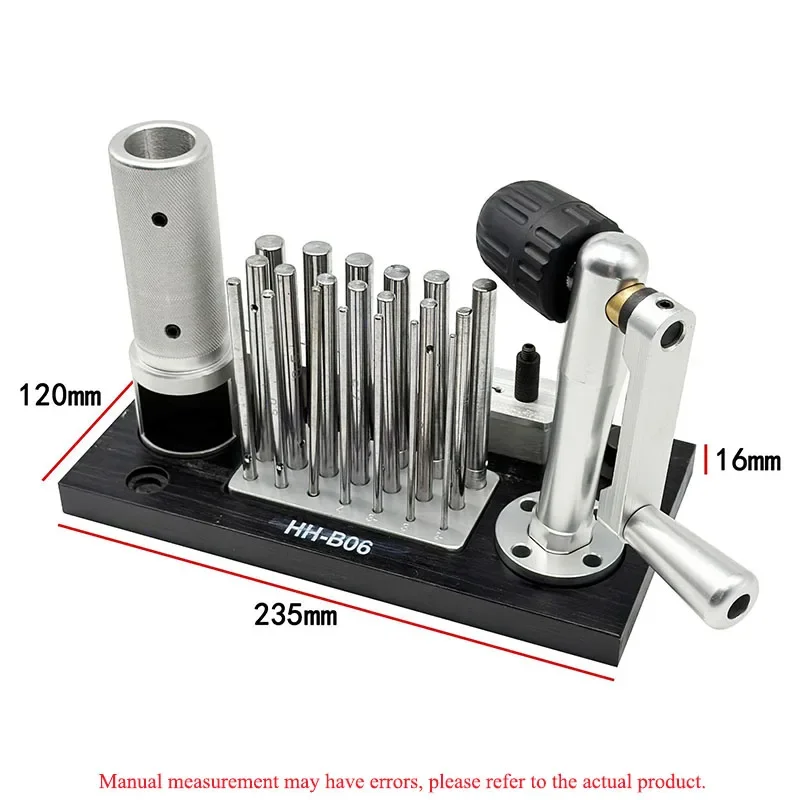 Manual Jump Ring Maker 2 in 1 Wire Coiling Cutting Machine Jewelry Wire Winding Tool for Gold Silver Copper Fine Wire DIY Craft