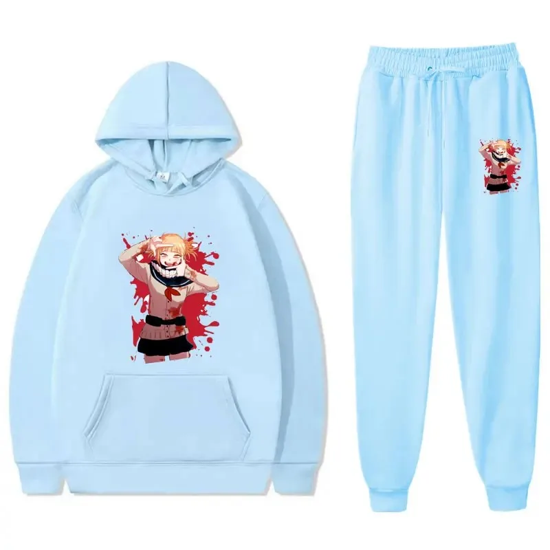 Animation Comics My Hero Academia Hoodie Suit Men's Sportswear 16 Colors Streetwear Jogging Hooded Sweatshirt Men's Hoodie