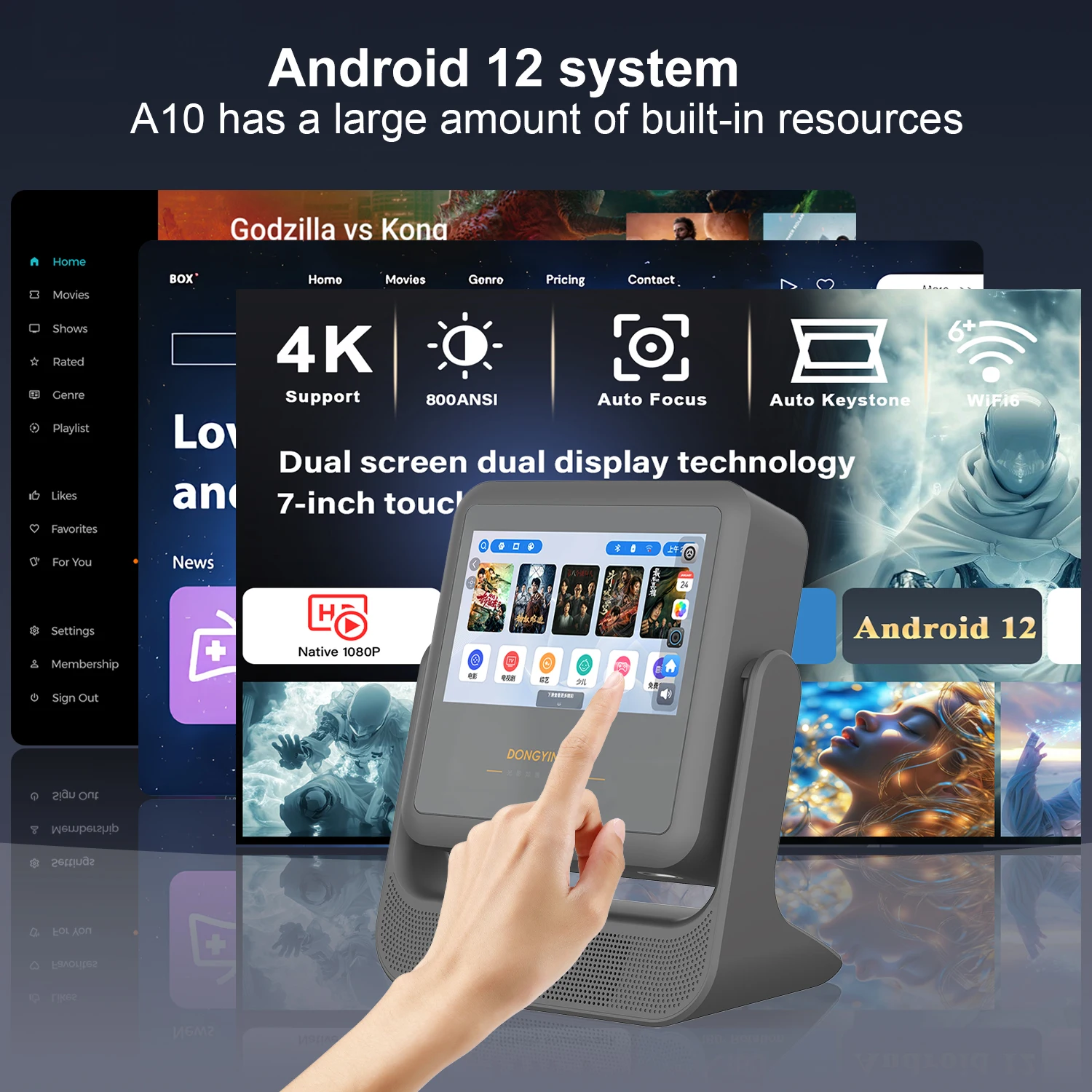 Dongyingproyector 8… - image