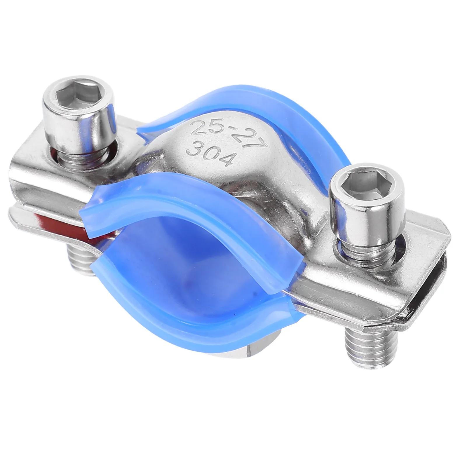 Office Chair Saver Kit with M8 Tube Clamps Plastic Pad Support Stainless Steel Parts Easy Install Stop Sinking Office Chair