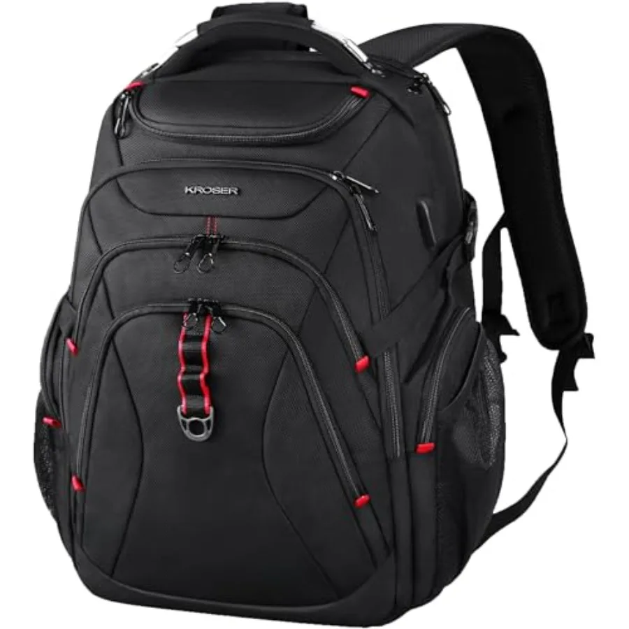 

Travel Laptop Backpack XL Computer Backpack with Hard Shell Saferoom RFID Pockets Water-Repellent Business College Daypack Styl