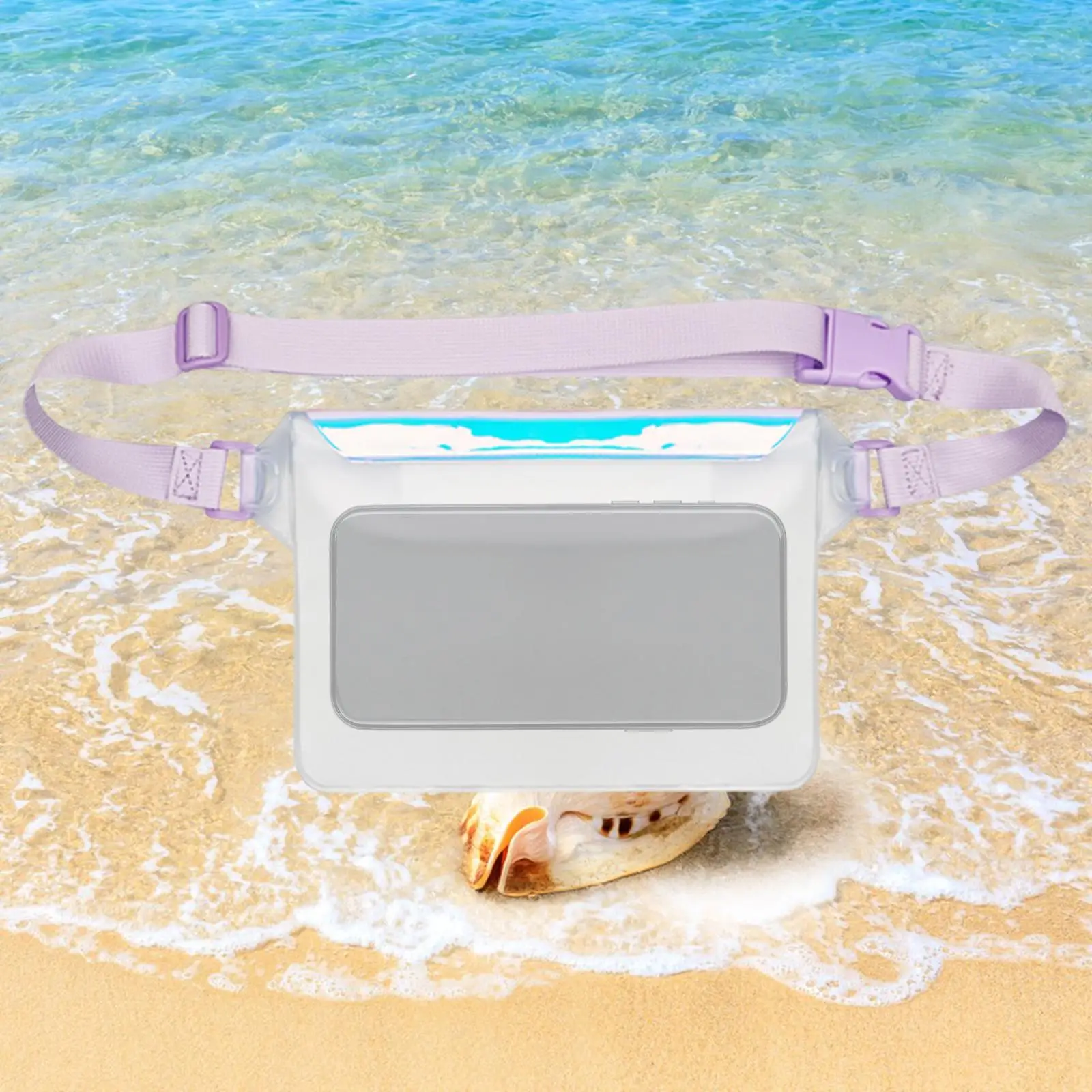 Fanny Pack Float Bag Waist Pack Touch Screen Waterproof Dry Bag Waterproof Bag for Kayaking Rafting Camping Drifting Swimming