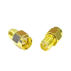 1PC RF Connector Adapter SMA Male Switch RP-SMA Female Inner Pin Straight  Wholesale  Fast Shipping