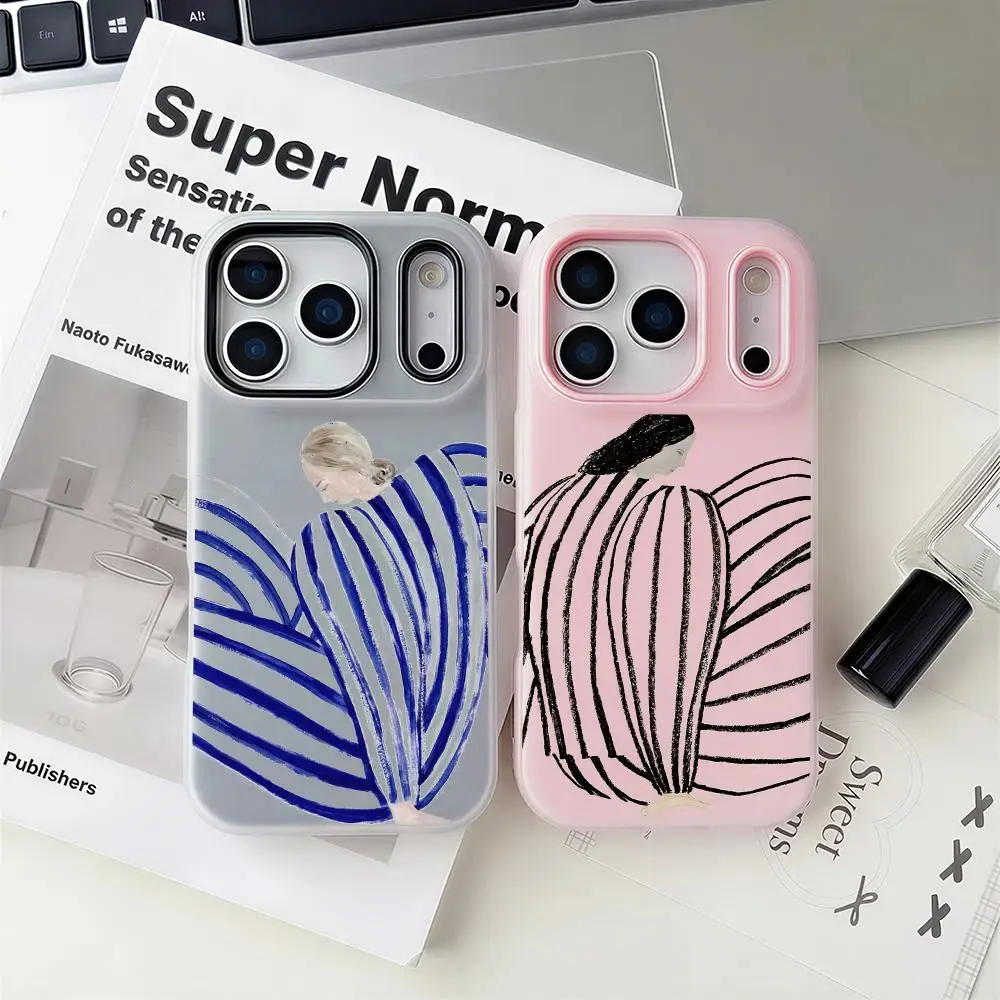 

Soft Sofia Lind Phone Case 2-in-1 Detachable Clear Case with Slot for Cards & Photos iPhone 12-17